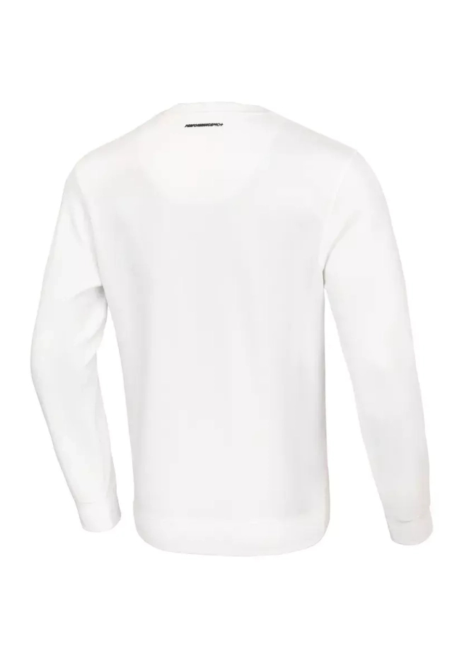 Bluza męska Pitbull Beyer Pit Bull crewneck biała
