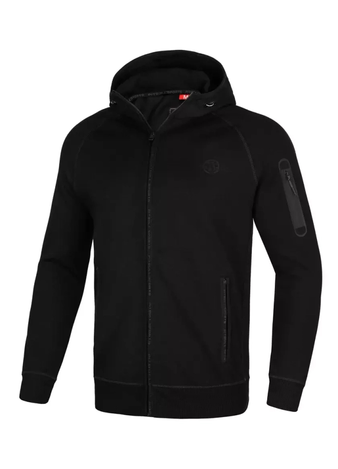 Bluza męska Pitbull Hermes 23 Pit Bull hooded czarna