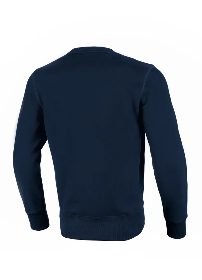 Bluza meska Pitbull Pit Bull Hilltop Terry 23 crewneck granatowa