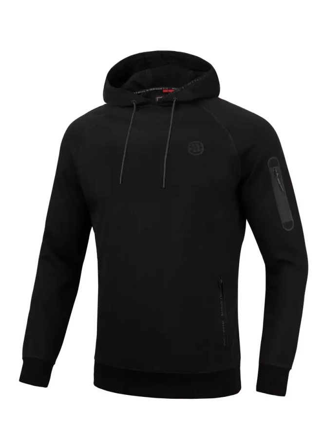 Bluza męska Pitbull Stafford 23 Pit Bull hooded czarna