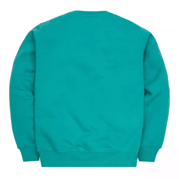 Bluza męska Tabasko Mini Logo crewneck turkusowa