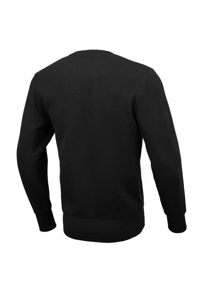 Bluza męska bez kaptura Pitbull Small Logo Pit Bull Premium Pique czarna