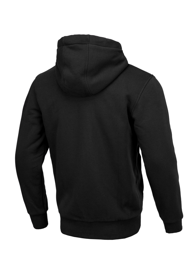 Bluza męska rozpinana z kapturem Pit Bull Sherpa Ruffin czarno/czarna