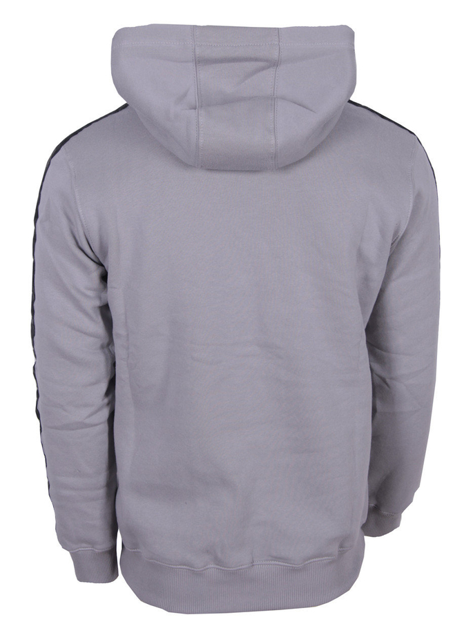 Bluza męska z kapturem Ciemna Strefa CS Gumka/Taśma New szara