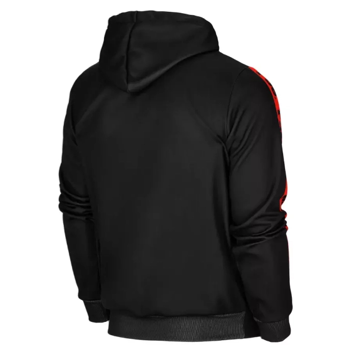 Bluza męska z kapturem Dudek P56 Lion Football czarna