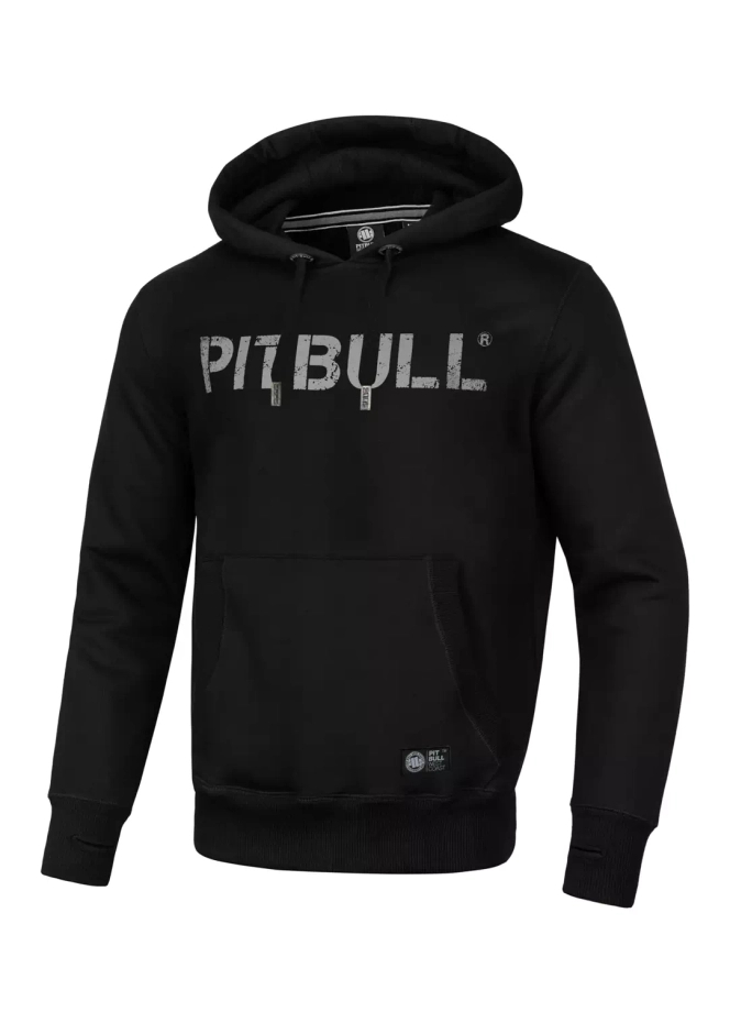 Bluza męska z kapturem Pitbull Pit Bull Drive czarna