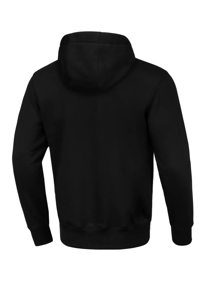 Bluza męska z kapturem Pitbull Pit Bull Steel Logo czarna