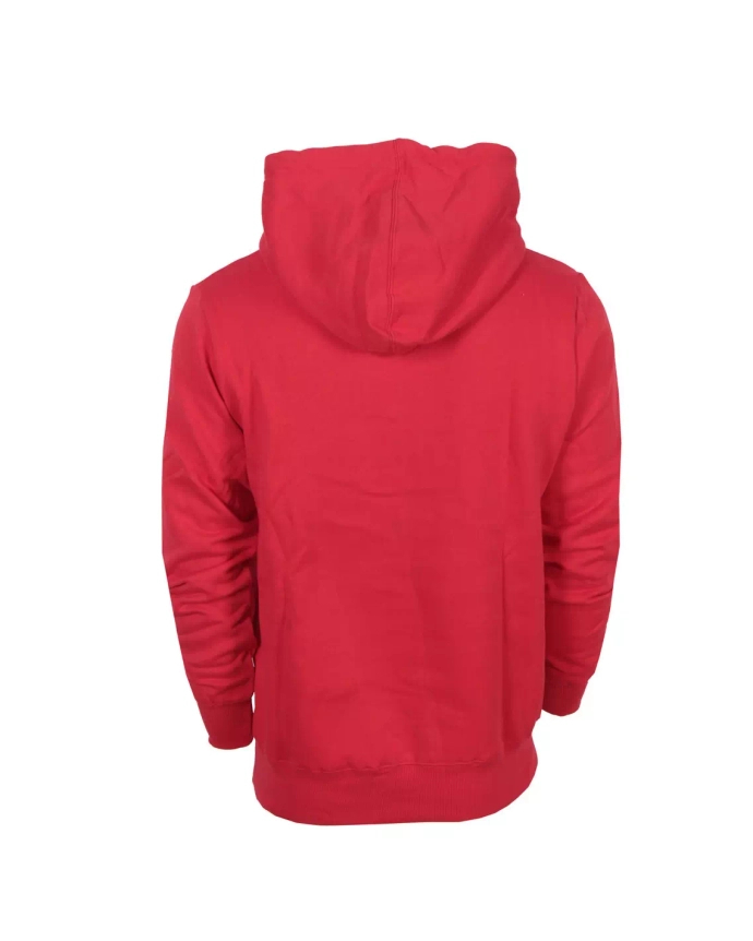 Bluza męska z kapturem Prosto Klasyk Bassik hoody czerwona