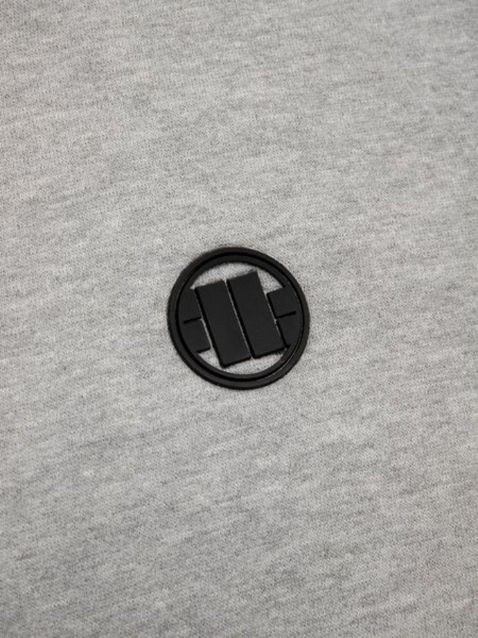 Bluza rozpinana Pit Bull Small Logo sweat jacket grey melange