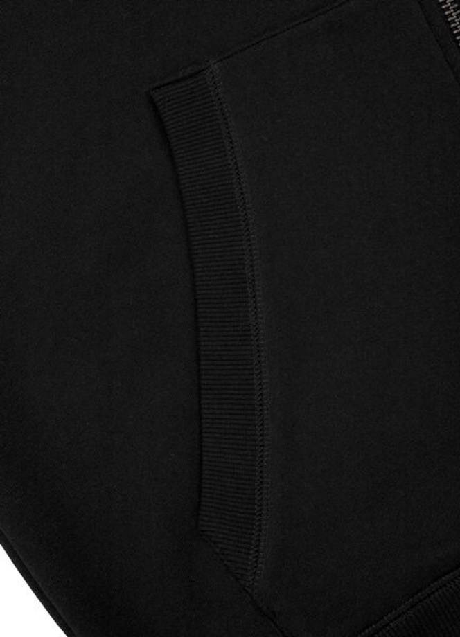 Bluza rozpinana z kapturem Pit Bull Small Logo 21 black