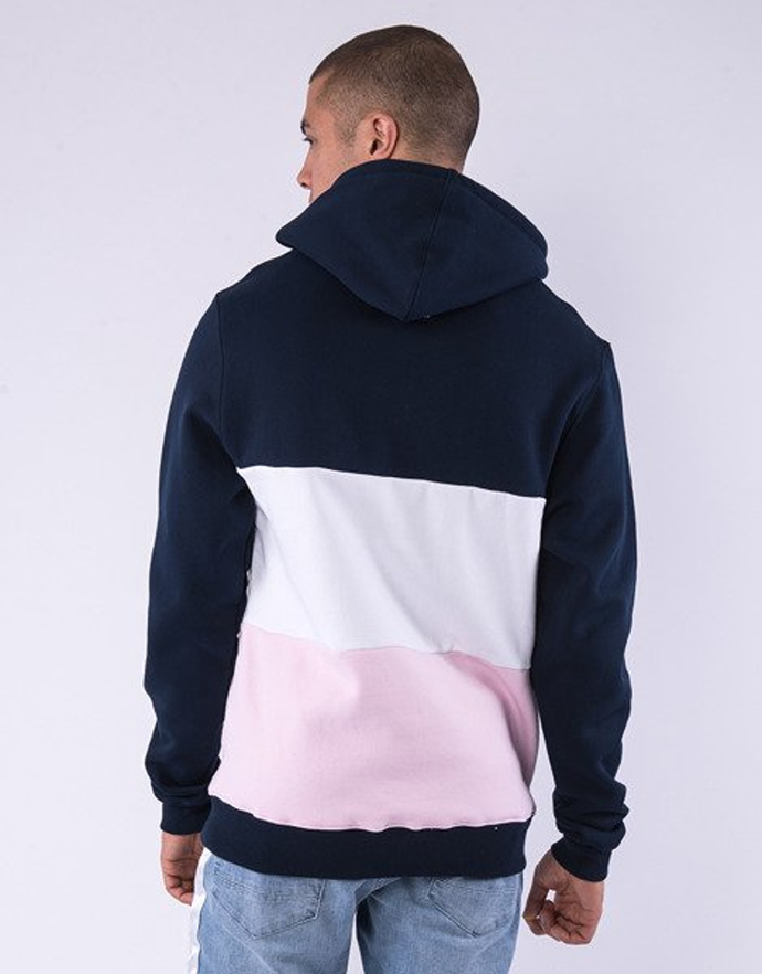 Bluza z kapturem Cayler & Sons Camingo Blocked hoody navy/white/pink
