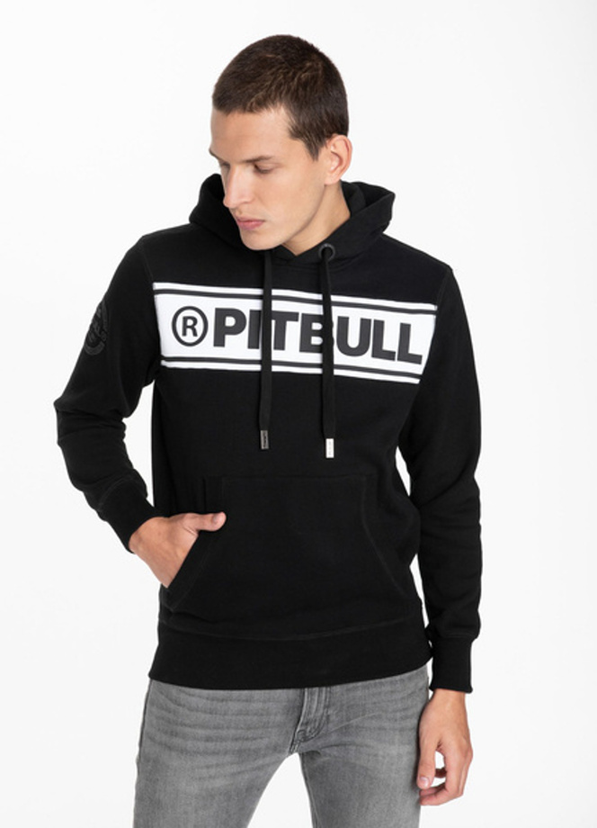 Bluza z kapturem Pitbull Potomac hooded black