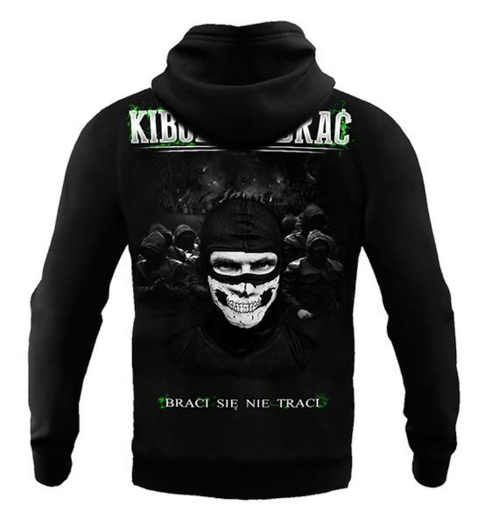 Bluza z kapturem Public Enemy Kibolska Brać hoodie black
