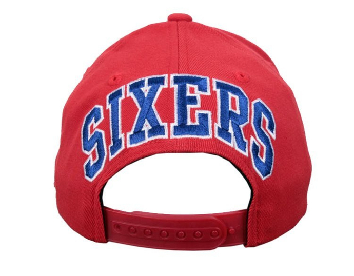 Czapka Mitchell & Ness snapback Philadelphia 76 Sixers red