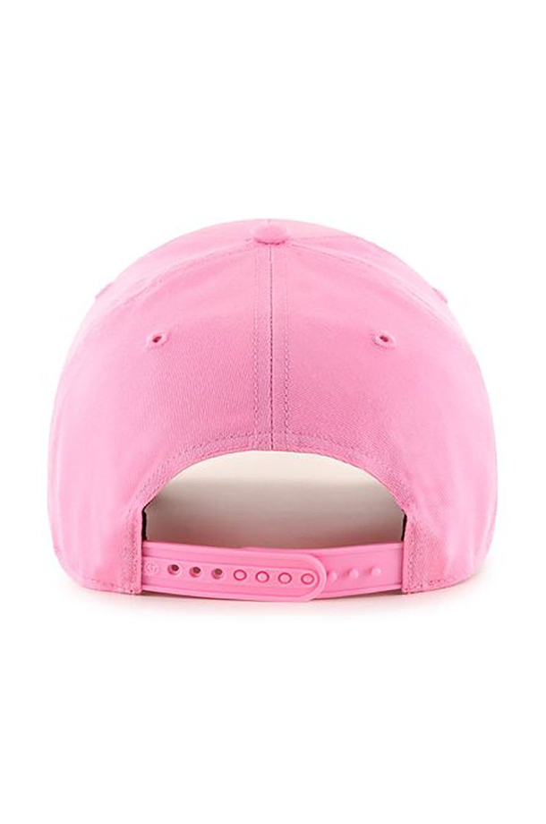 Czapka dziecięca z daszkiem 47 Brand MLB Los Angeles Dodgers Kids Classic różowa