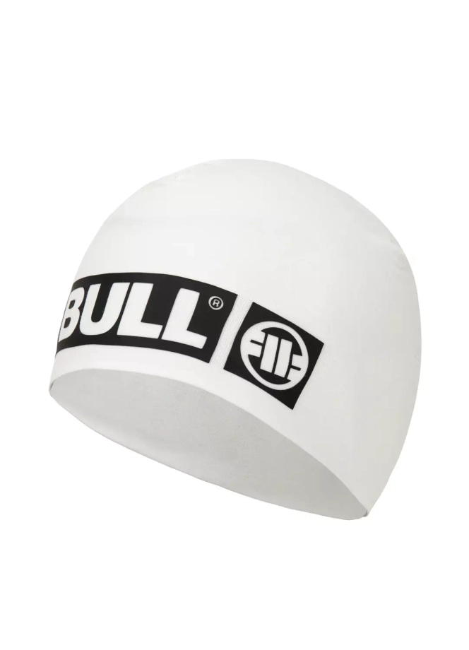 Czapka kompresyjna Pit Bull Beanie Pitbul Hilltop 2 biała