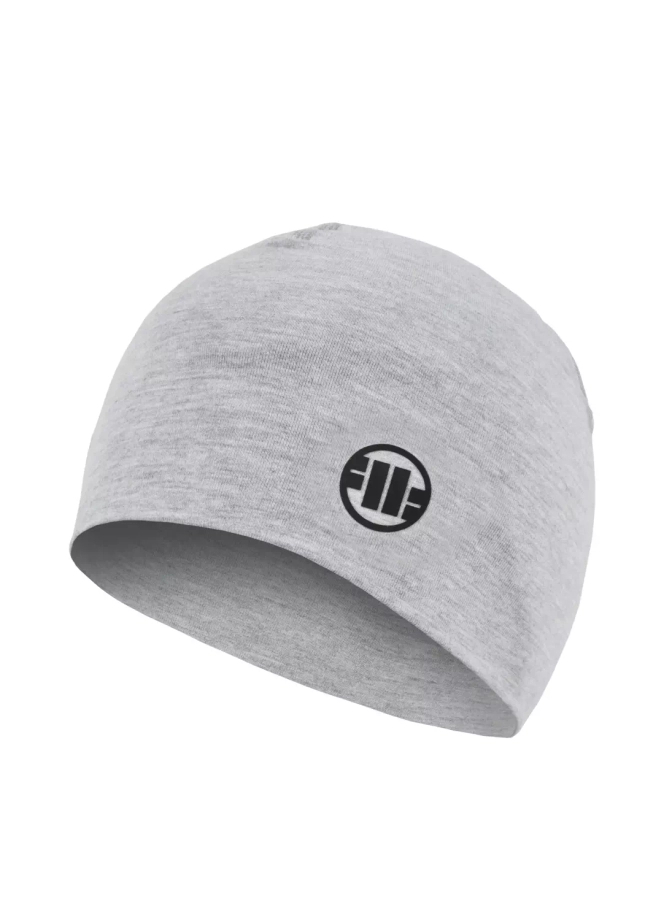 Czapka kompresyjna Pit Bull Beanie Pitbul Small Logo szara