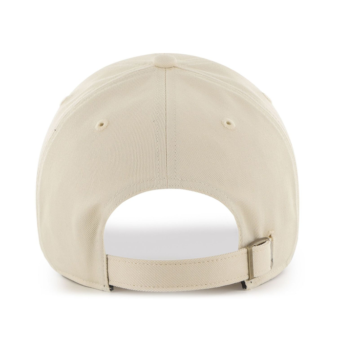 Czapka z daszkiem 47 Brand MLB Los Angeles Dodgers Retro Stripe Under beżowa