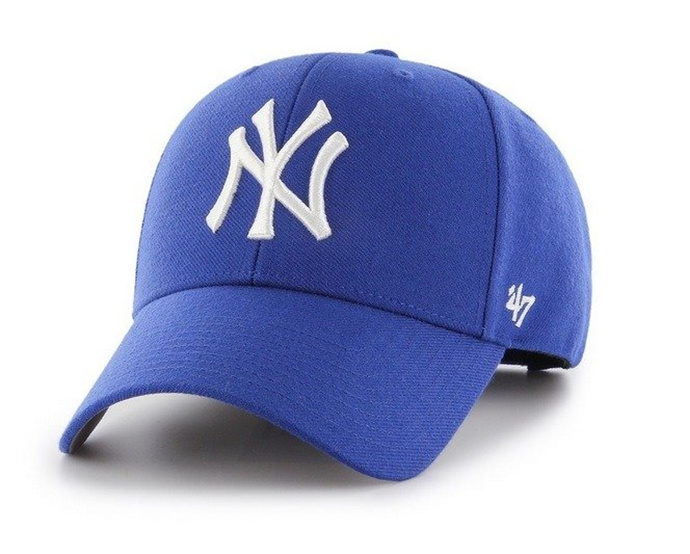 Czapka z daszkiem 47 Brand MLB New York Yankees royal blue