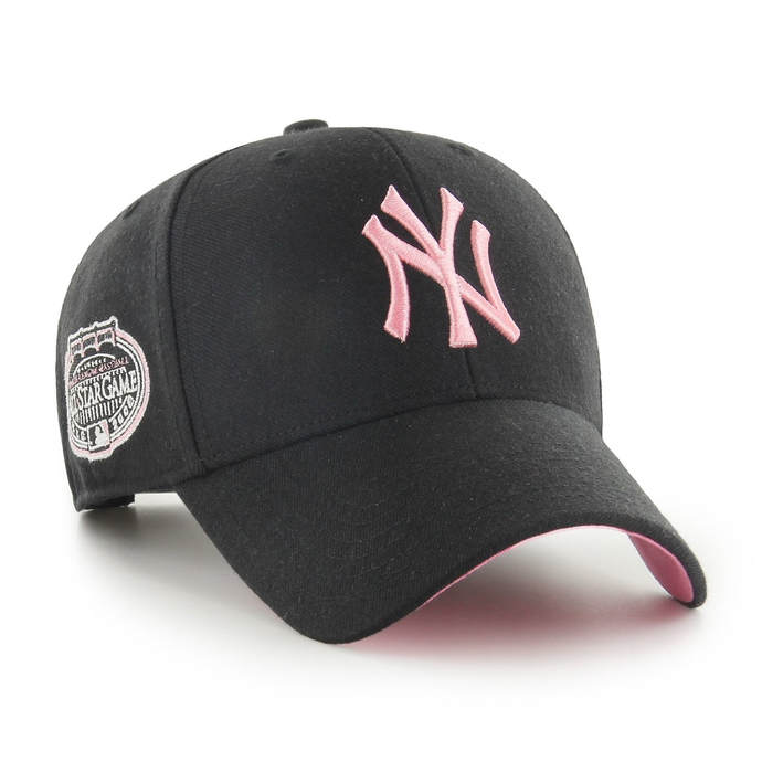 Czapka z daszkiem 47 Brand New York Yankees Classic Special czarna/różowa