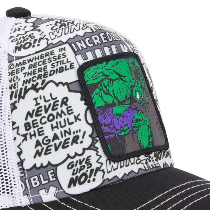 Czapka z daszkiem Capslab Hulk white