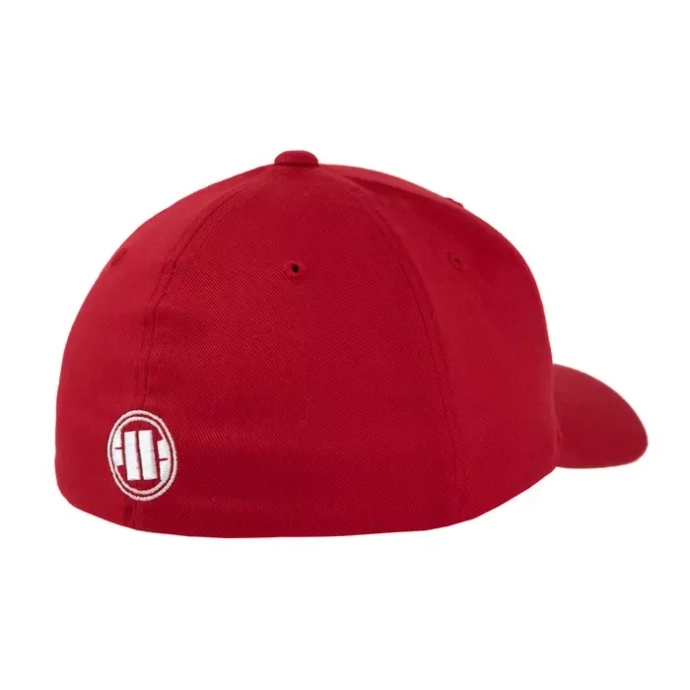 Czapka z daszkiem Full Cap Pit Bull Pitbull Classic Boxing czerwona