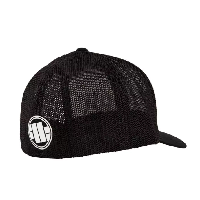 Czapka z daszkiem Full Cap Pit Bull Pitbull Classic Old Logo biała/czarna