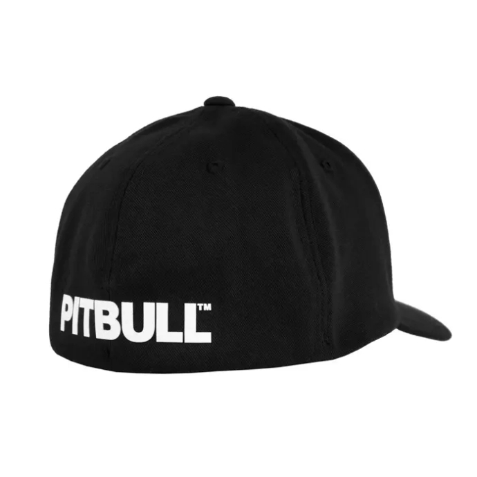 Czapka z daszkiem Full Cap Pit Bull Pitbull New Logo biała/czarna