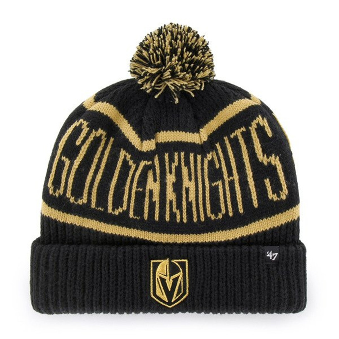Czapka zimowa 47 Brand NHL Vegas Golden Knights Calgary black