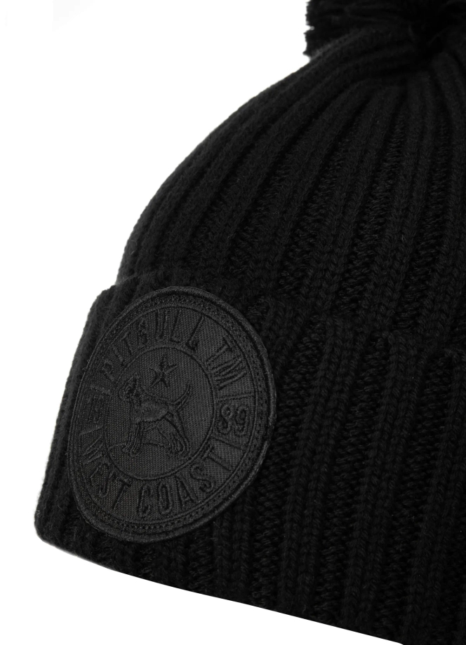 Czapka zimowa Pit Bull Beanie California Dog czarna