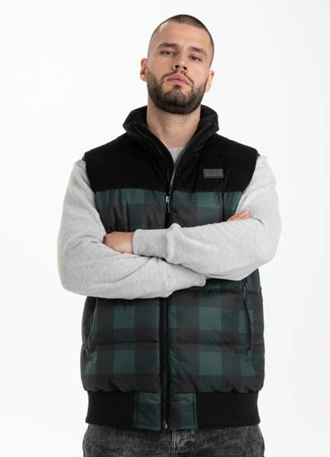 Kamizelka Bezrękawnik Pit Bull Convoy green/black