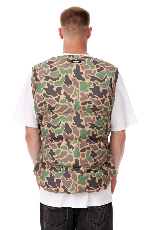 Kamizelka bezrękawnik zimowa Mass Denim Hardy camo