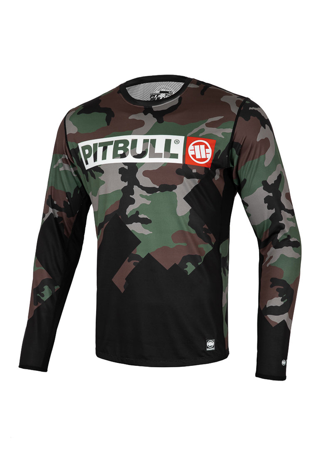 Koszulka Longsleeeve Pit Bull Pitbull Performance Pro Plus Cross Camo