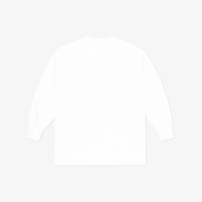 Koszulka Longsleeve damski Prosto Klasyk Gail biała