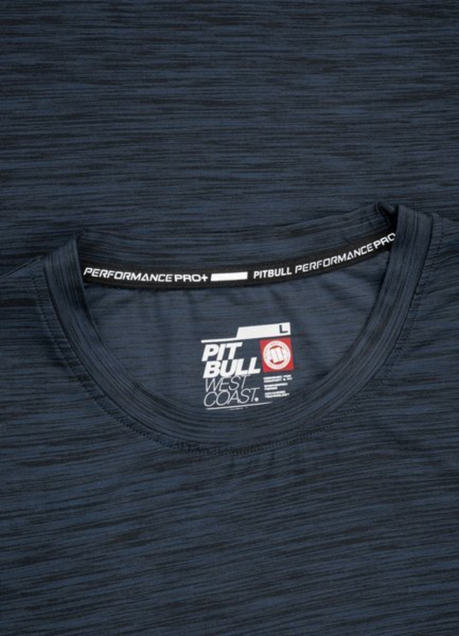 Koszulka Sportowa Pit Bull Performance Pro Casual Sport Small Logo navy melange