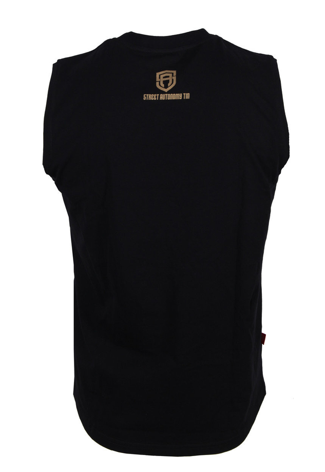 Koszulka Street Autonomy Tank Top Classic Logo black/gold
