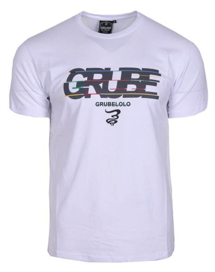 Koszulka T-Shirt Grube Lolo Big Logo white