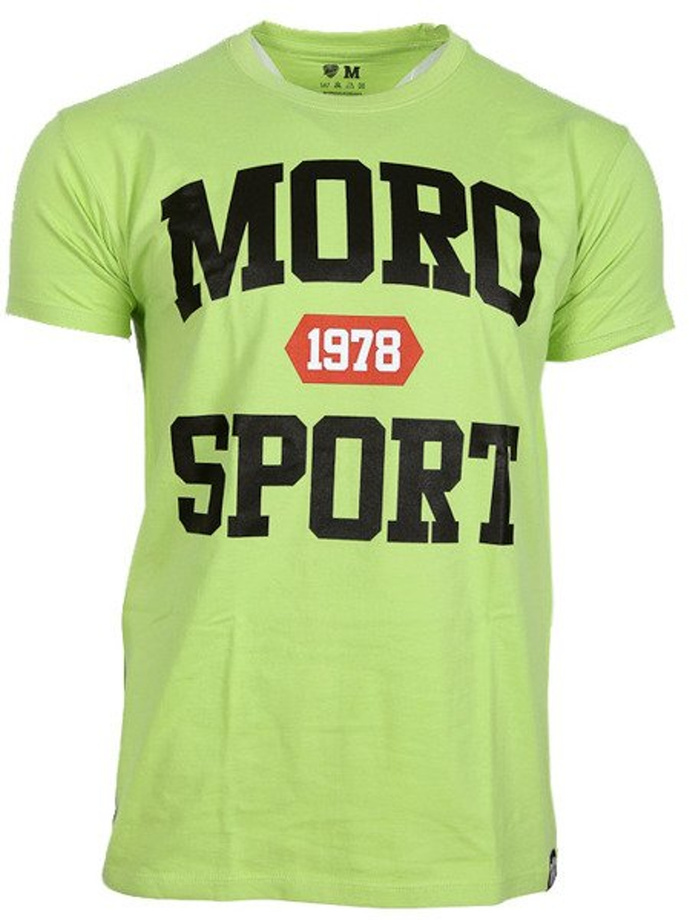 Koszulka T-Shirt Moro Sport M78 lime green