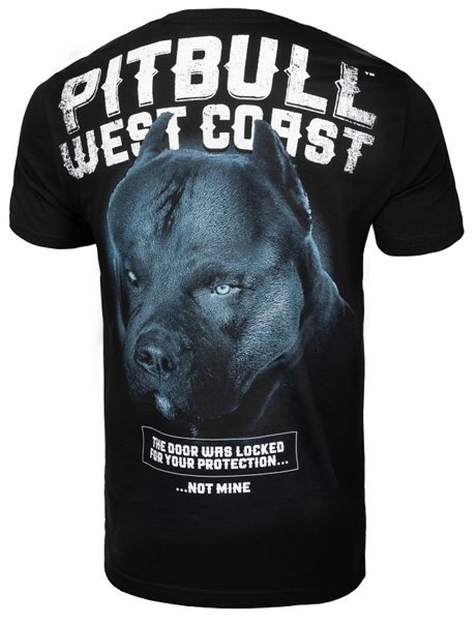 Koszulka T-Shirt Pit Bull Black Dog black