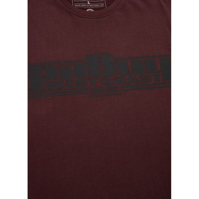 Koszulka T-Shirt Pit Bull Regular Fit 210 Boxing burgundy