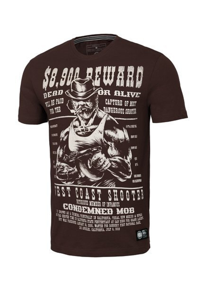 Koszulka T-Shirt Pit Bull Reward burgundy