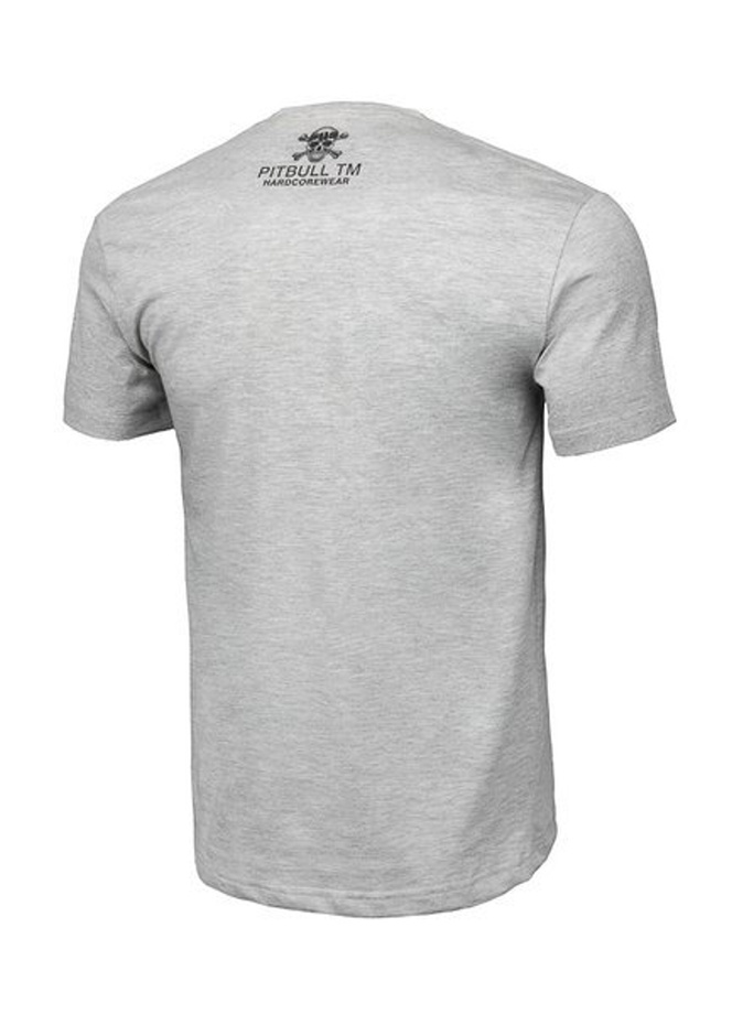 Koszulka T-Shirt Pit Bull Skull Wear grey melange 