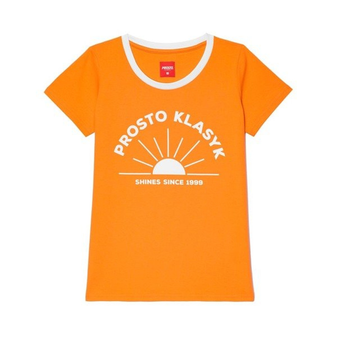 Koszulka T-Shirt damski Prosto Klasyk Shines orange