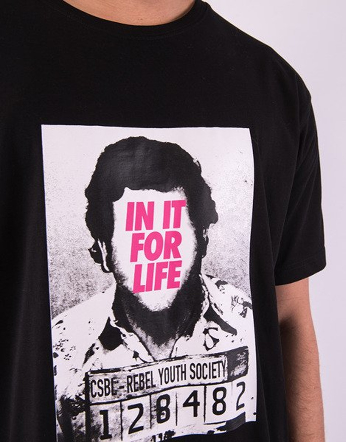 Koszulka T-shirt Cayler & Sons For Life Semi Box Wait Tee black