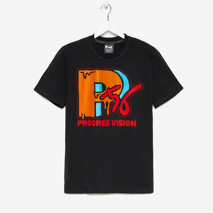 Koszulka T-shirt Dudek P56 Prorok Vision black
