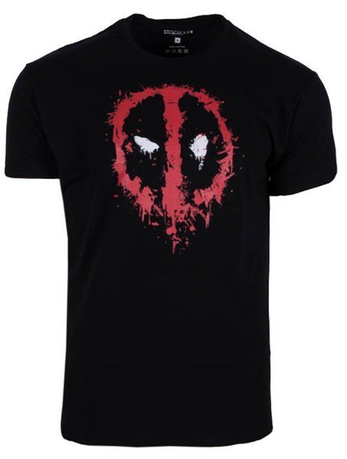 Koszulka T-shirt MARVEL Deadpool big logo black