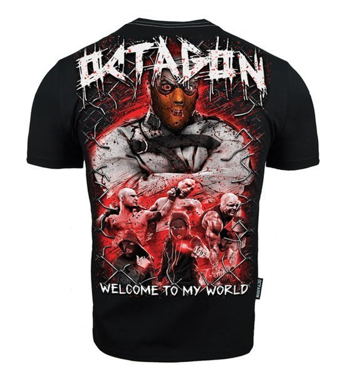 Koszulka T-shirt Octagon Welcome to my world black