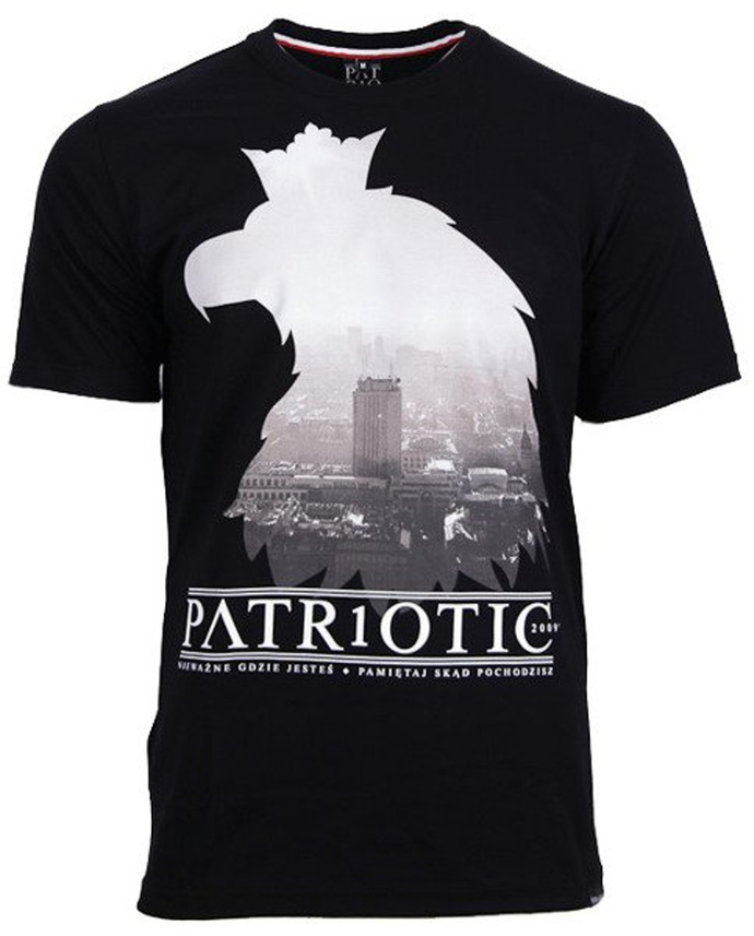 Koszulka T-shirt Patriotic Eagle City Shadow black