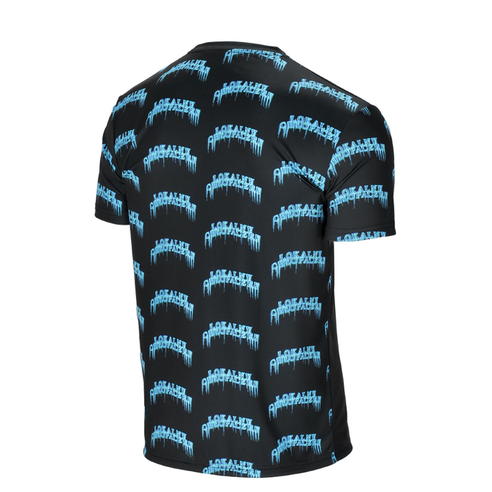 Koszulka T-shirt Prima Sort Intruz Lokalny Chłopaczek Print czarna