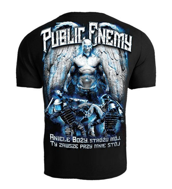 Koszulka T-shirt Public Enemy Stróżu Mój black